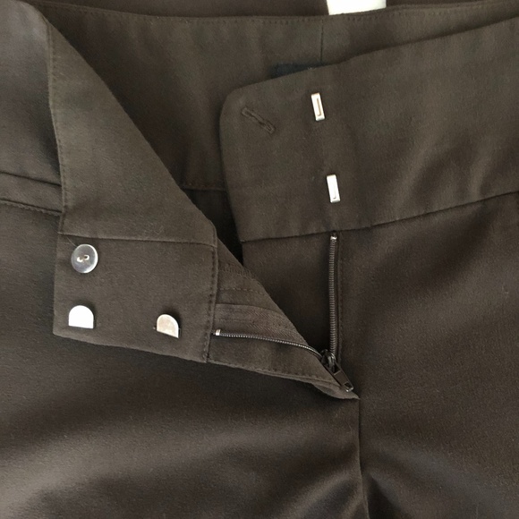 ZINC Cropped Pants In Brown. Size 9 (Fits like 6) - Picture 6 of 7